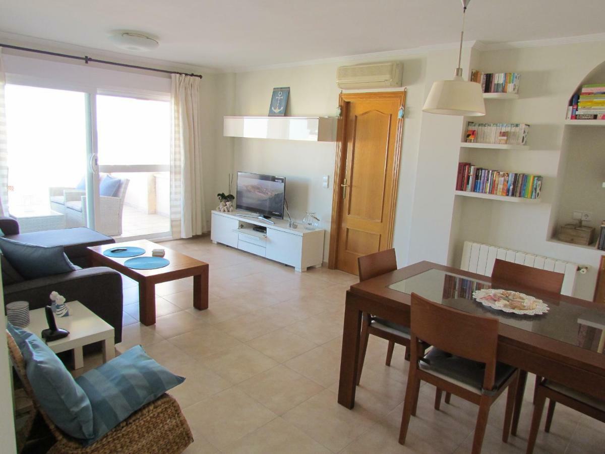 Beach Front Line Penthouse In Altea Buitenkant foto