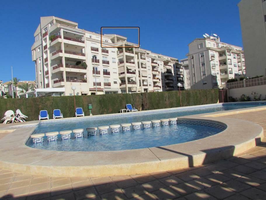 Beach Front Line Penthouse In Altea Buitenkant foto